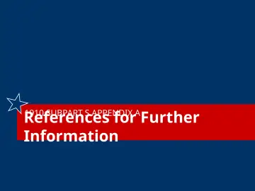 Slide 80: References for Further Information