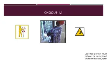 Slide 13: CHOQUE 1.1