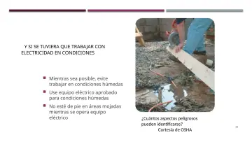 Slide 44: ¿ Y SI SE TUVIERA QUE TRABAJAR CON