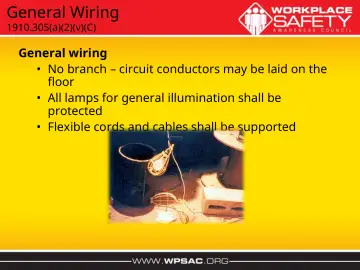Slide 17: General Wiring