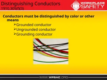 Slide 18: Distinguishing Conductors