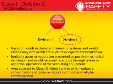 Slide 9: Class I - Division II