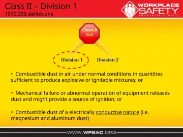 Slide 11: Class II – Division 1