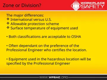Slide 22: Zone or Division?