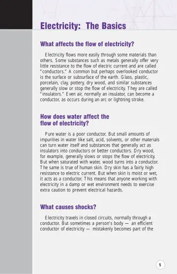 Page 10: Electricity: The Basics