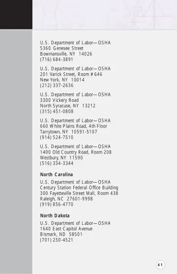 Page 46: U.S. Department of Labor—OSHA