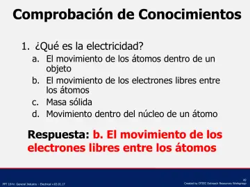 Slide 49: Comprobación de Conocimientos