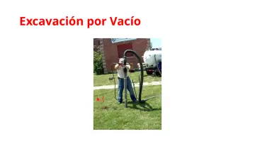 Slide 42: Excavación por Vacío