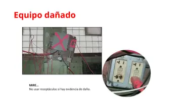 Slide 73: Equipo dañado
