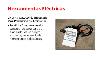Slide 79: Herramientas Eléctricas
