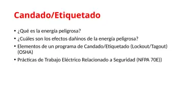 Slide 80: Candado/Etiquetado