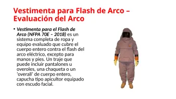 Slide 111: Vestimenta para Flash de Arco – Evaluación del Arco