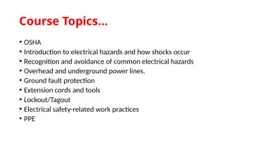 Slide 3: Course Topics…