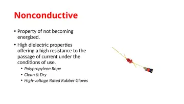 Slide 51: Nonconductive