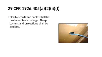 Slide 78: 29 CFR 1926.405(a)(2)(ii)(I)