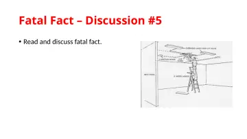 Slide 86: Fatal Fact – Discussion #5