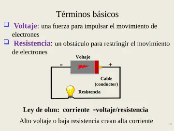 Slide 17: Términos básicos