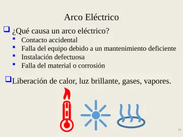 Slide 49: Arco Eléctrico