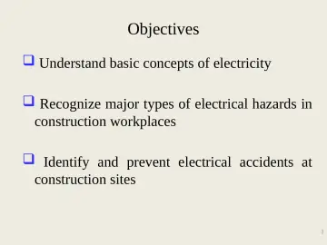 Slide 3: Objectives