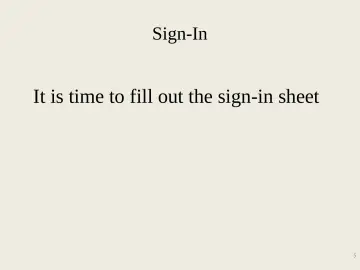 Slide 5: Sign-In