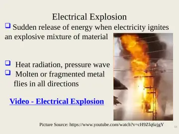 Slide 54: Electrical Explosion