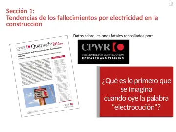 Slide 12: Sección 1: