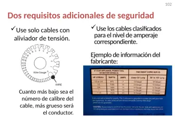 Slide 102: Dos requisitos adicionales de seguridad