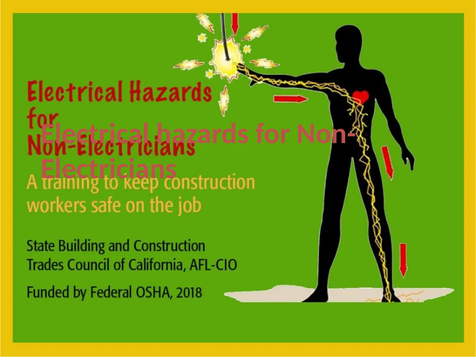 Electrical Hazards for Non-Electricians, slide 1: Electrical hazards for Non- Electricians