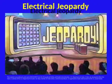 Slide 1: Electrical
