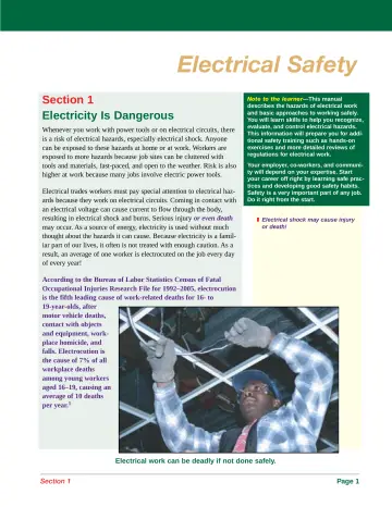 Page 9: Electrical Safety