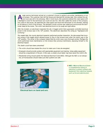 Page 17: male service technician arrived at a customer’s house to perform pre-winter maintenance on…