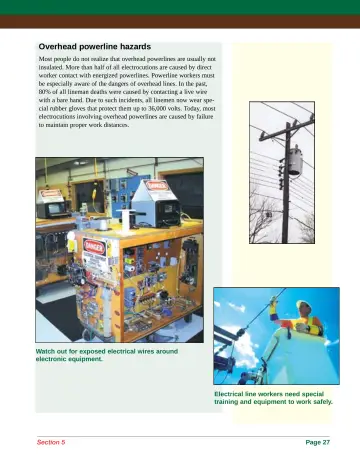 Page 35: Overhead powerline hazards