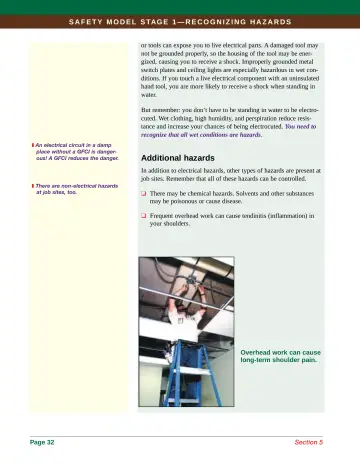 Page 40: Additional hazards