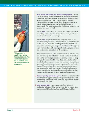 Page 68: Plan to lock out and tag out circuits and equipment—Make certain all energy sources are…