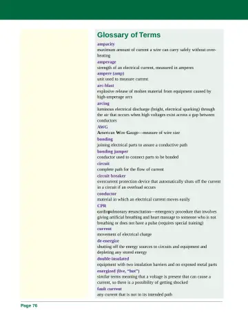 Page 84: Glossary of Terms