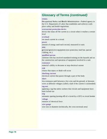 Page 86: Glossary of Terms (continued)