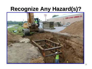 Slide 3: Recognize Any Hazard(s)?