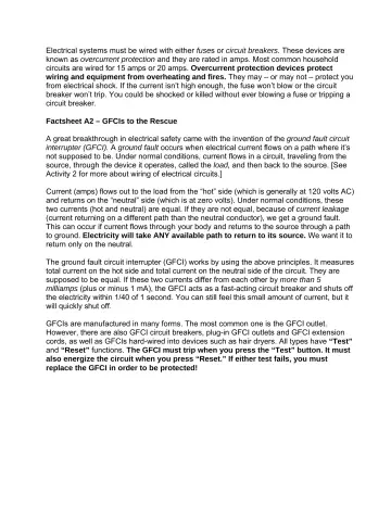Page 47: Electrical systems must be wired with either fuses or circuit breakers. …