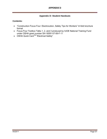 Page 75: APPENDIX D