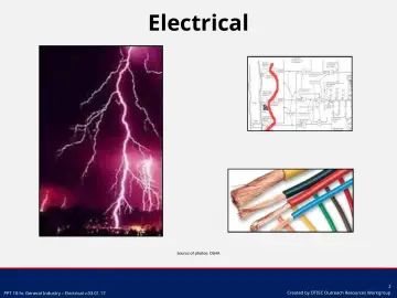 Electrical: free PowerPoint · OSHA Outreach Trainer