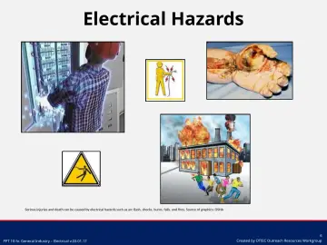 Slide 6: Electrical Hazards