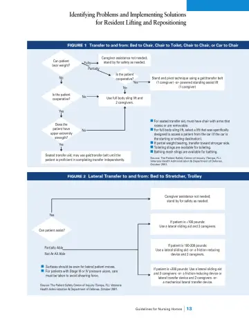 Page 15: Identifying Problems and Implementing Solutions for Resident Lifting and Repositioning