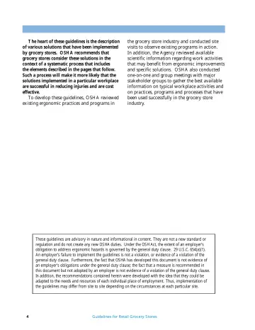 Page 5: The heart of these guidelines is the description of various solutions that have been…