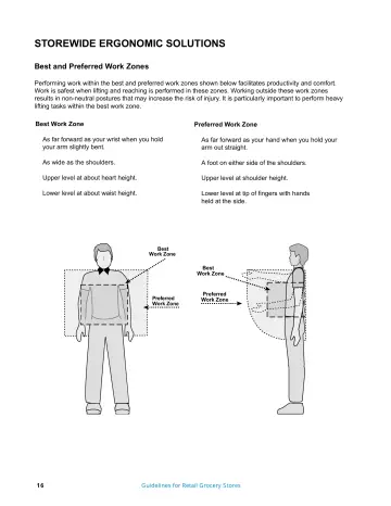 Page 17: STOREWIDE ERGONOMIC SOLUTIONS