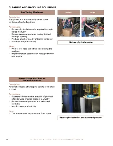 Page 52: Cleaning and Handling Solutions