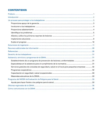 Page 5: CONTENTIDOS