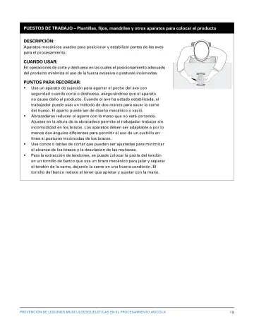Page 25: PUESTOS DE TRABAJO – Plantillas, fijos, mandriles y otros aparatos para colocar el…