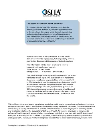 Page 2: Occupational Safety and Health Act of 1970