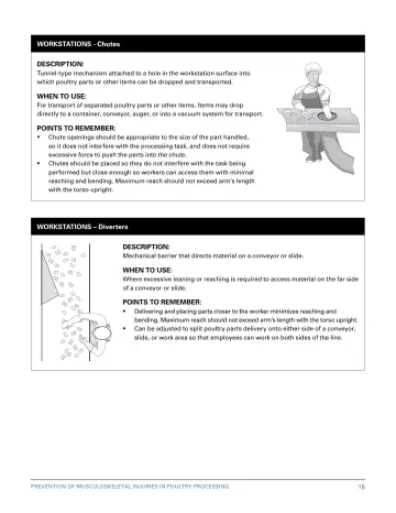 Page 21: WORKSTATIONS - Chutes