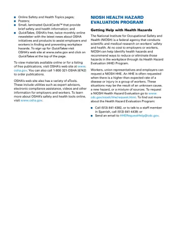 Page 36: NIOSH HEALTH HAZARD EVALUATION PROGRAM